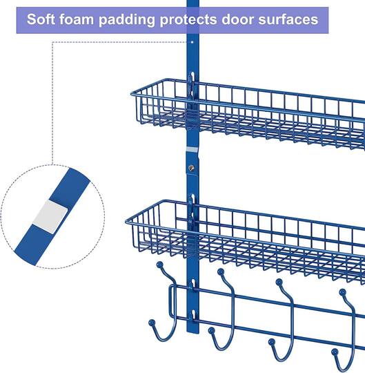 NEX™ Over The Door Hanging Organizer Rack